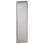 Milton Finger/Push Plate, Satin Chrome