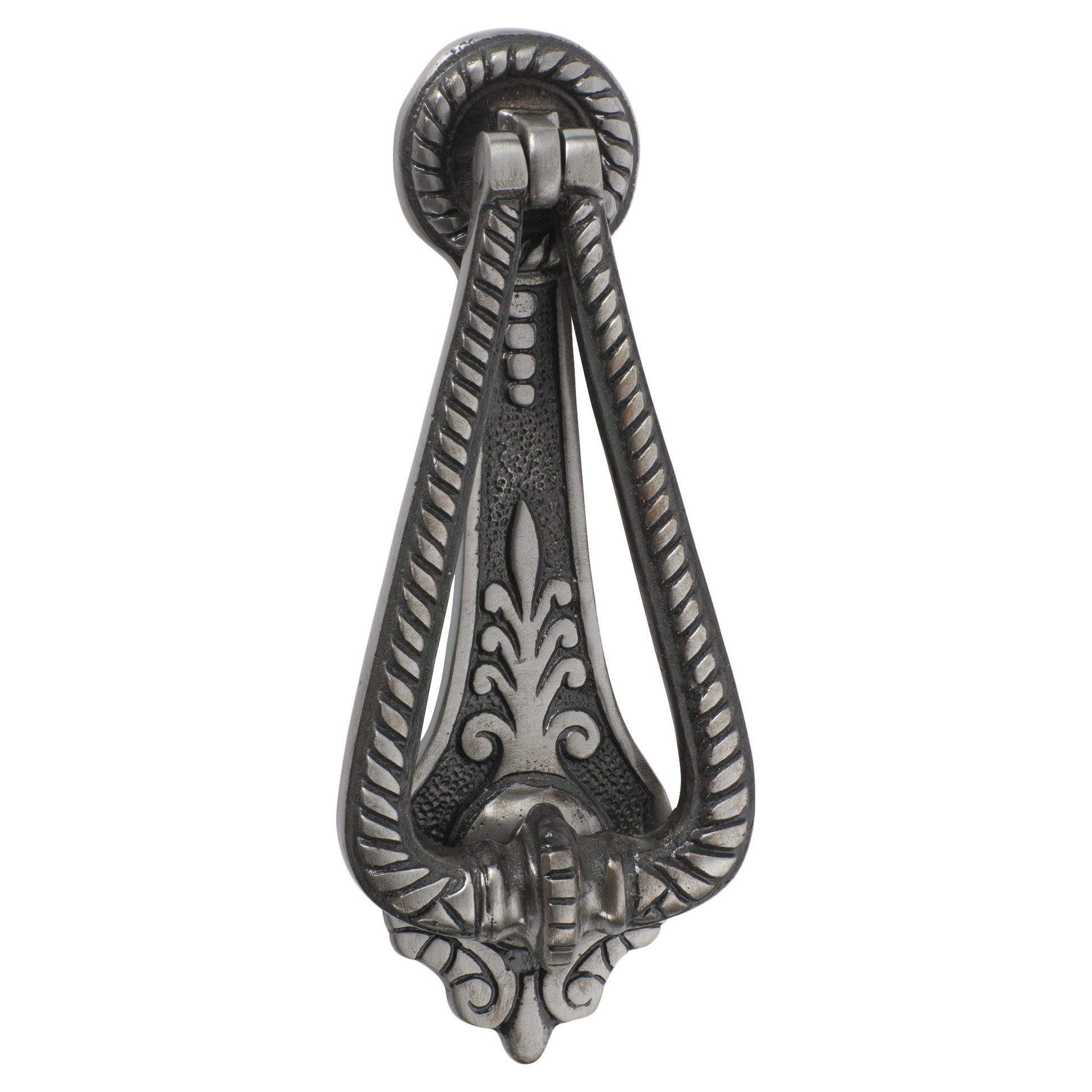 Fancy Door Knocker, Polished Metal