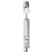 Surface Mounted Locking Door Bolt, Chrome