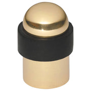 Floor Mounted Door Stop, Polished Brass