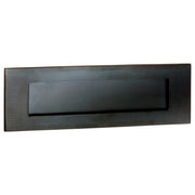 Spring-Loaded Letter Plate, Antique Copper