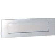 Spring-Loaded Letter Plate, Chrome