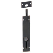 Reverse Barrel Bolt, Antique Copper