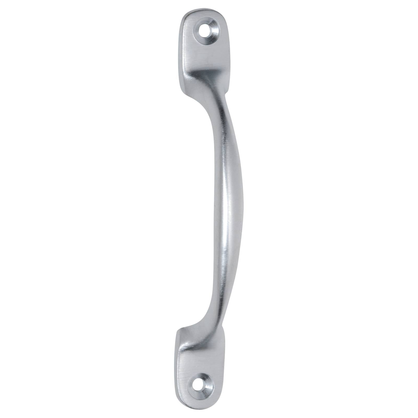 10cm Plain D-Pull Handle , Satin Chrome