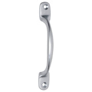 10cm Plain D-Pull Handle , Satin Chrome