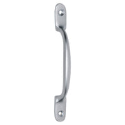 12.5cm Plain D-Pull Handle , Satin Chrome