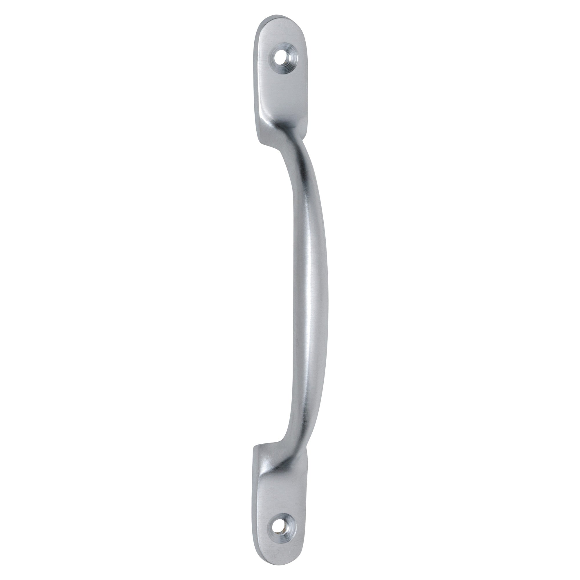 12.5cm Plain D-Pull Handle , Satin Chrome
