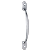 15cm Plain D-Pull Handle , Satin Chrome