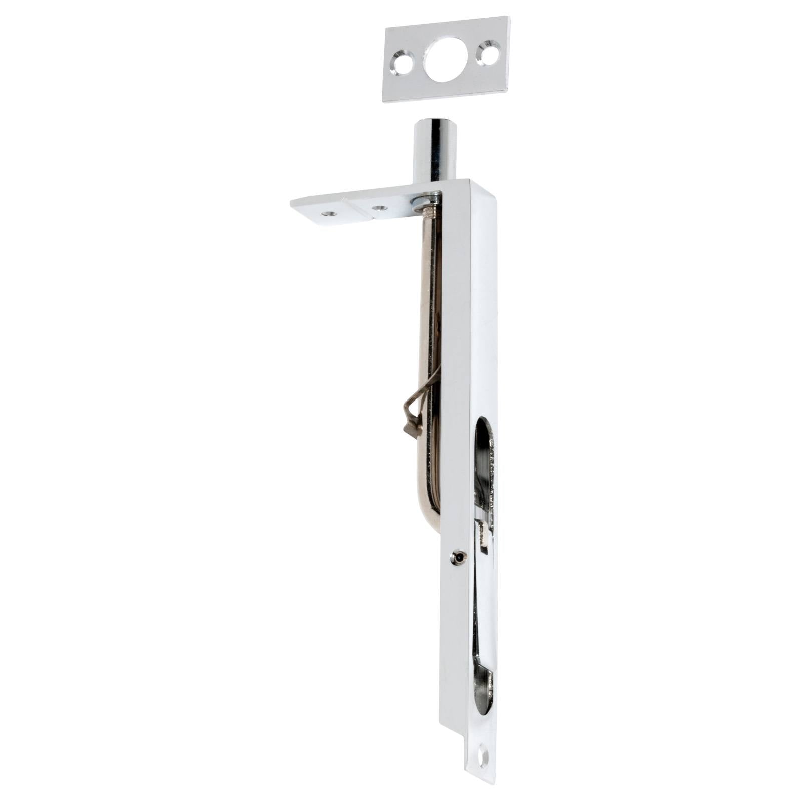 Levered Flush Door Bolt, Chrome