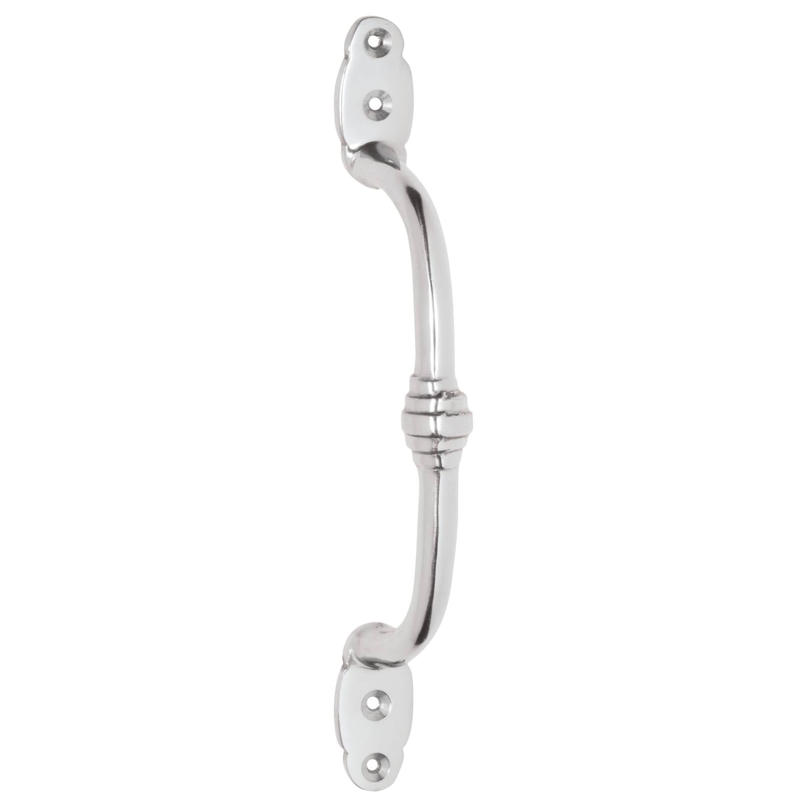 Decorative Offset Pull Handle, Chrome
