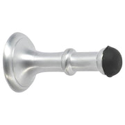 Concealed Fix Wall Mount Door Stop, Satin Chrome