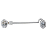15cm Basic Cabin Hook, Satin Chrome