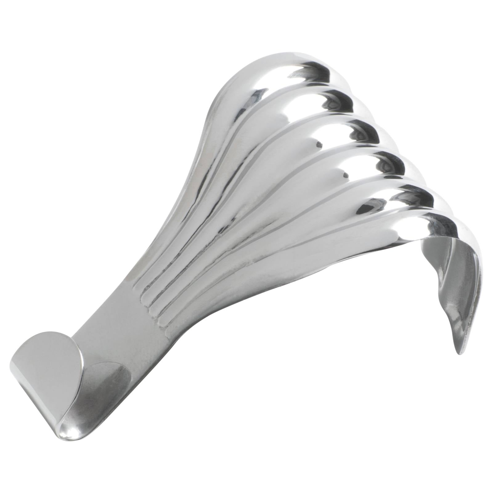 Fluted Picture Rail Hook, Chrome