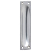 Sliding Door Flush Pull, Satin Chrome