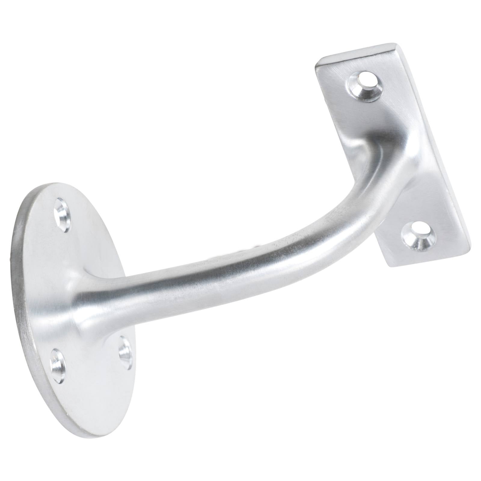 Hand Rail Bracket, Satin Chrome
