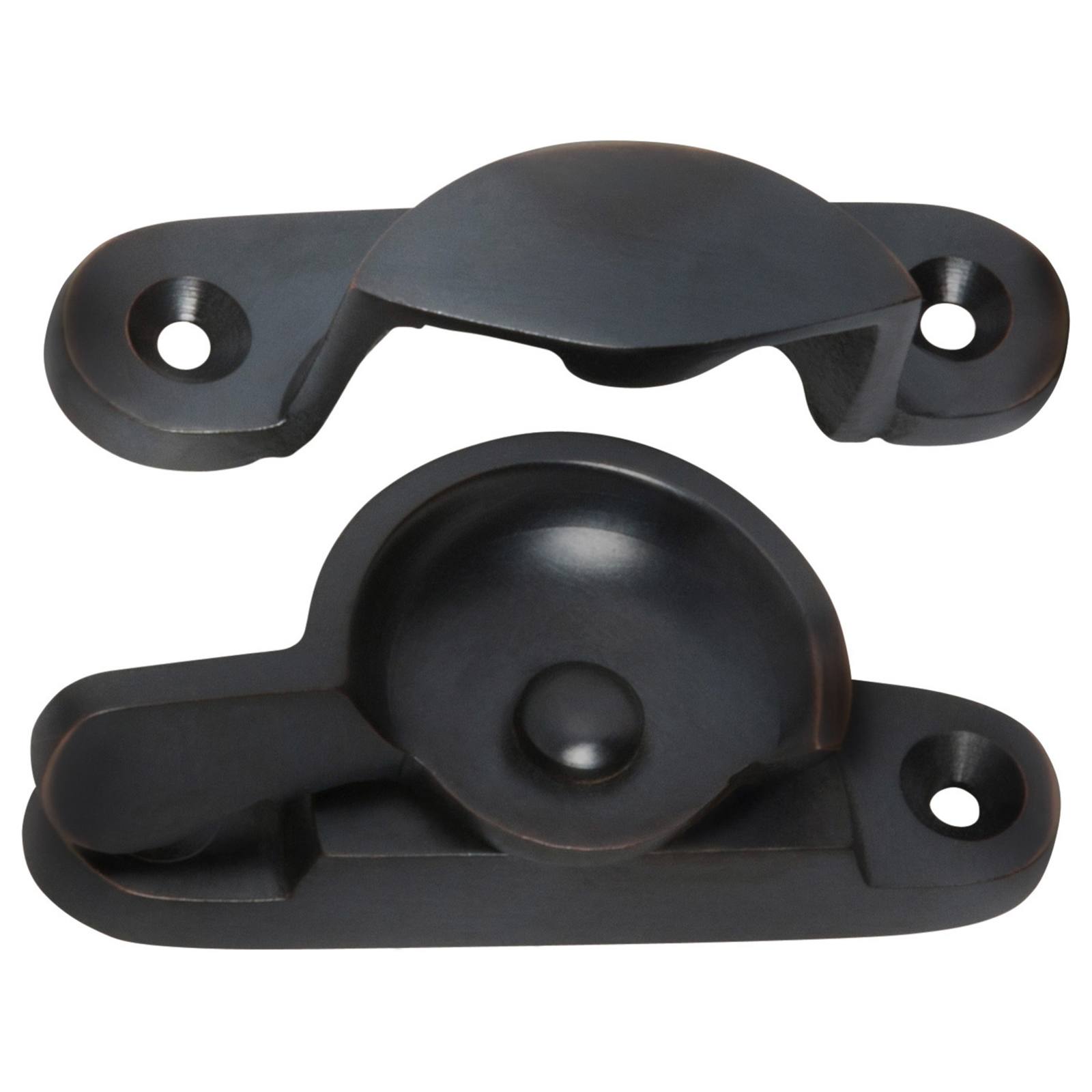 Basic Sash Fastener, Antique Copper