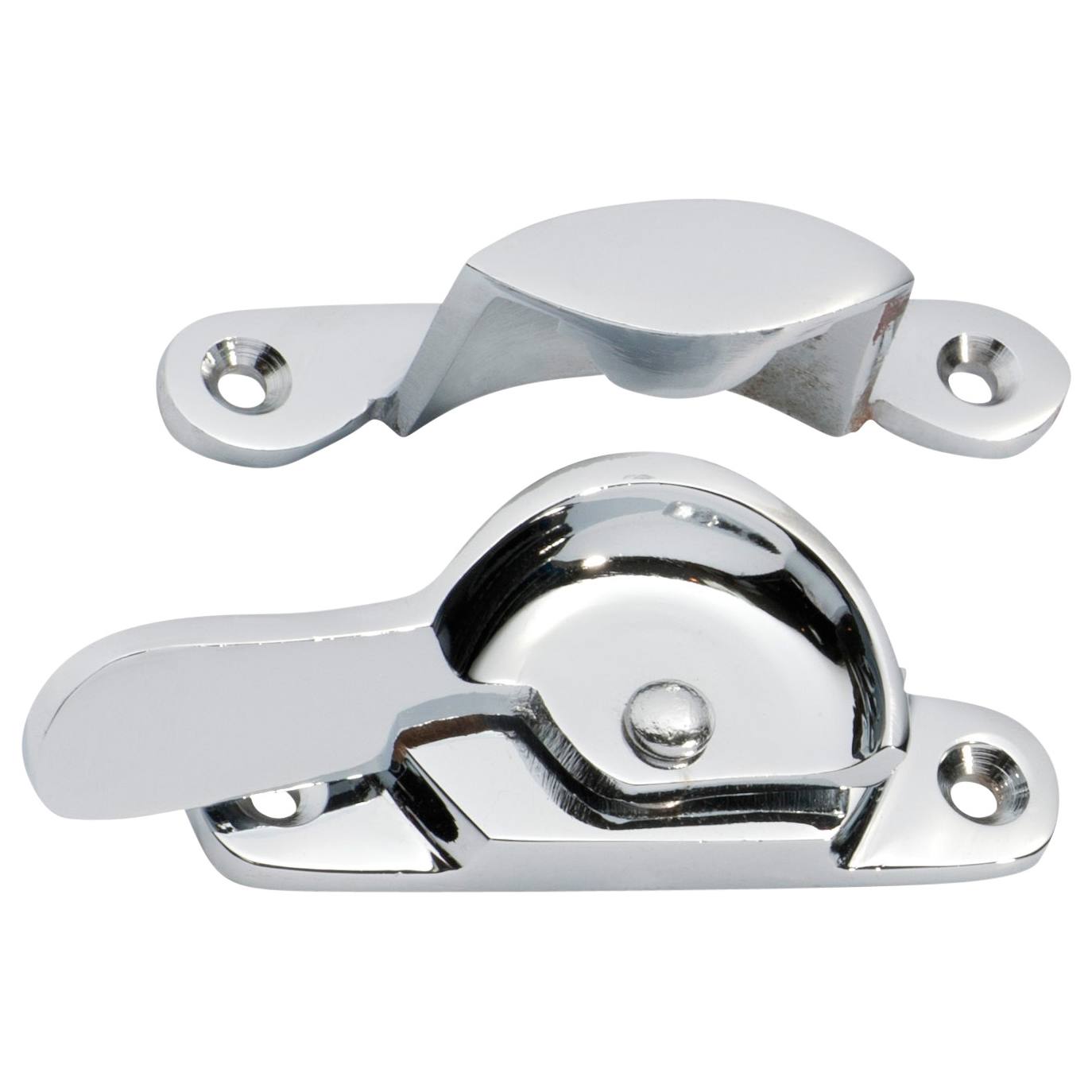 Narrow Basic Sash Fastener, Chrome