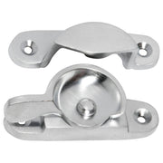 Basic Sash Fastener, Satin Chrome