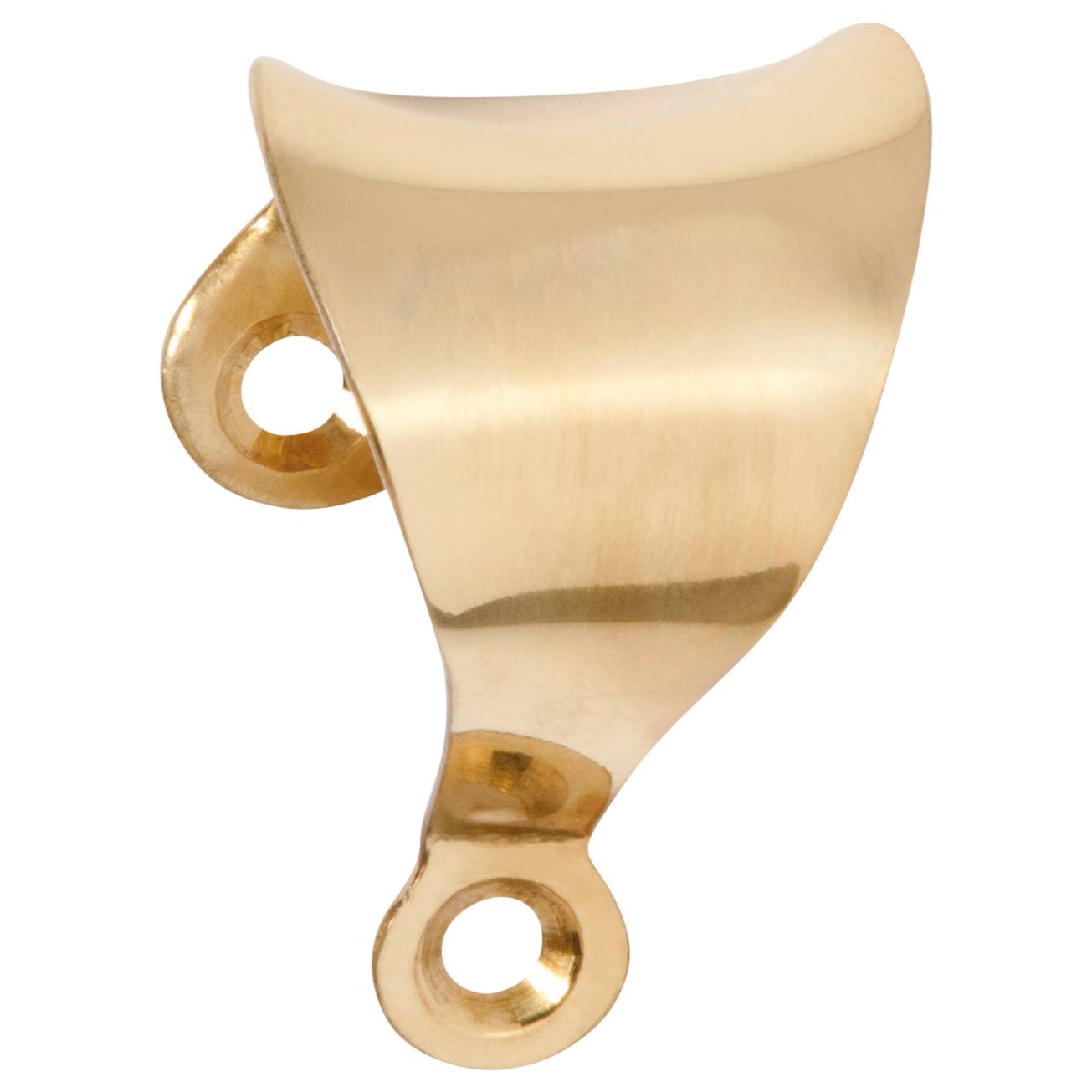 Saddle Sash Lift, Polished Brass