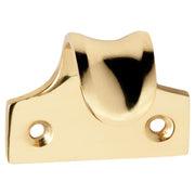 Dished Sash Lift, Polished Brass