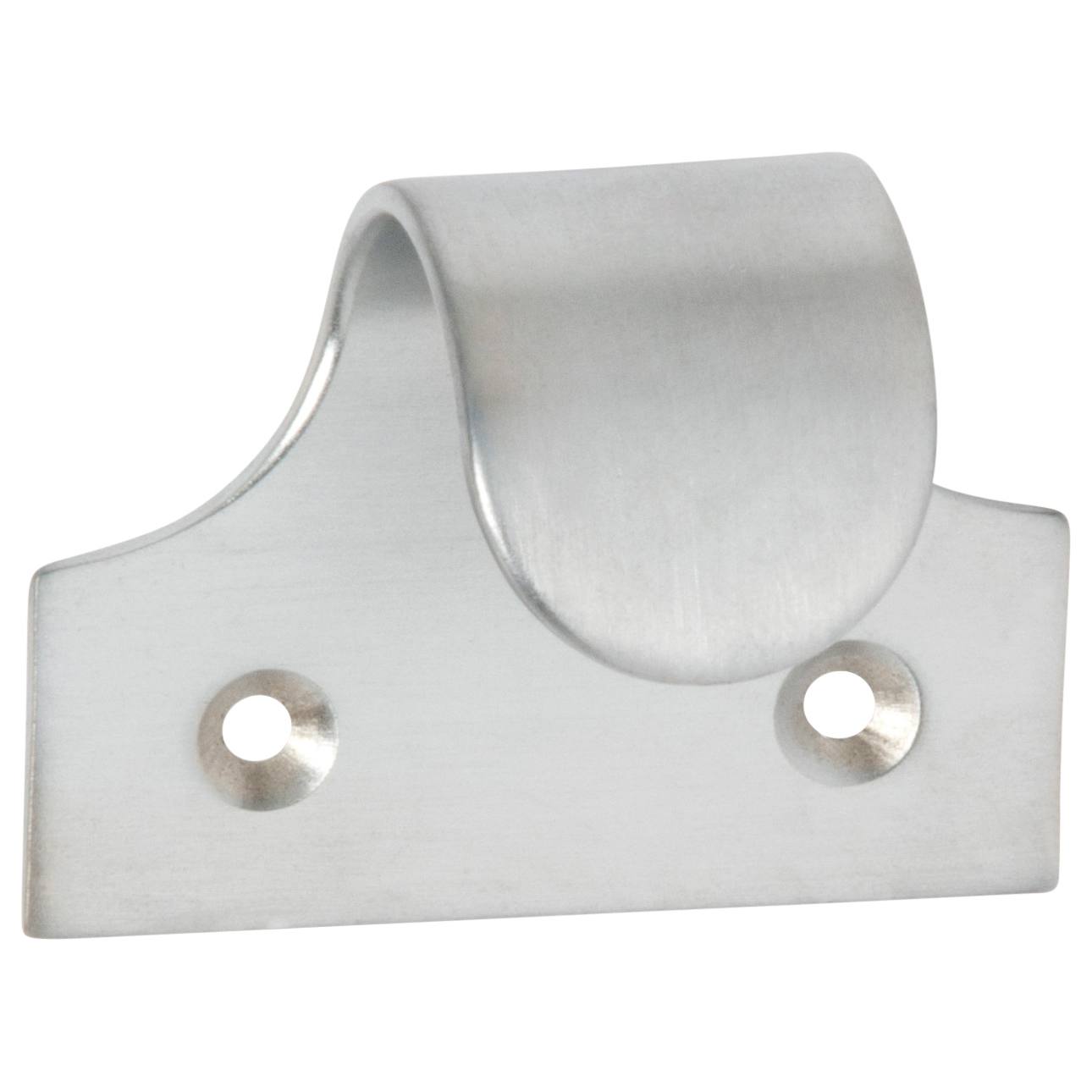 Large Plain Sash Lift, Satin Chrome