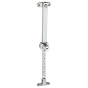Key Locking Telescopic Window Stay, Satin Chrome