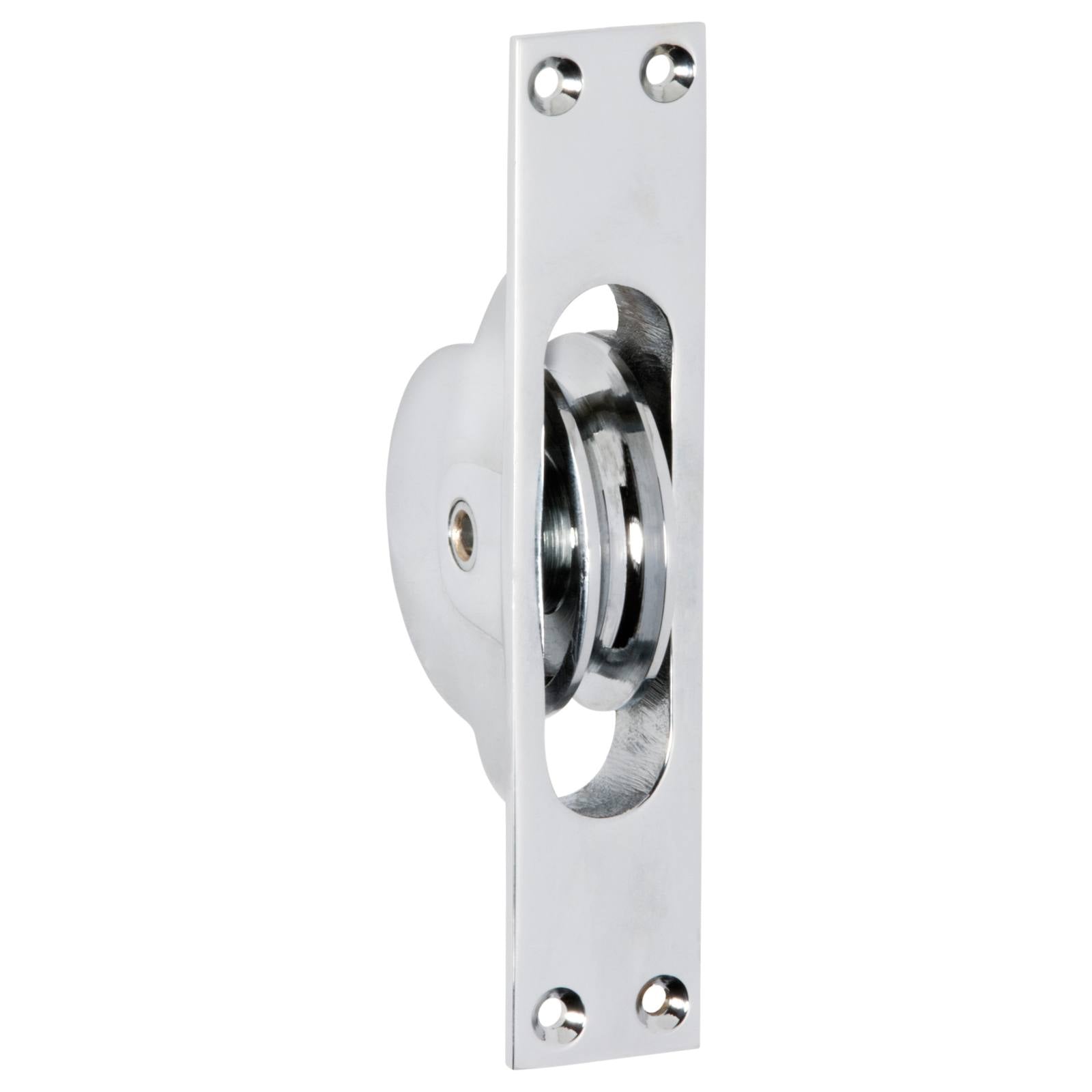 Sash Pulley, Chrome
