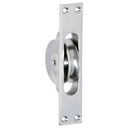 Sash Pulley, Satin Chrome