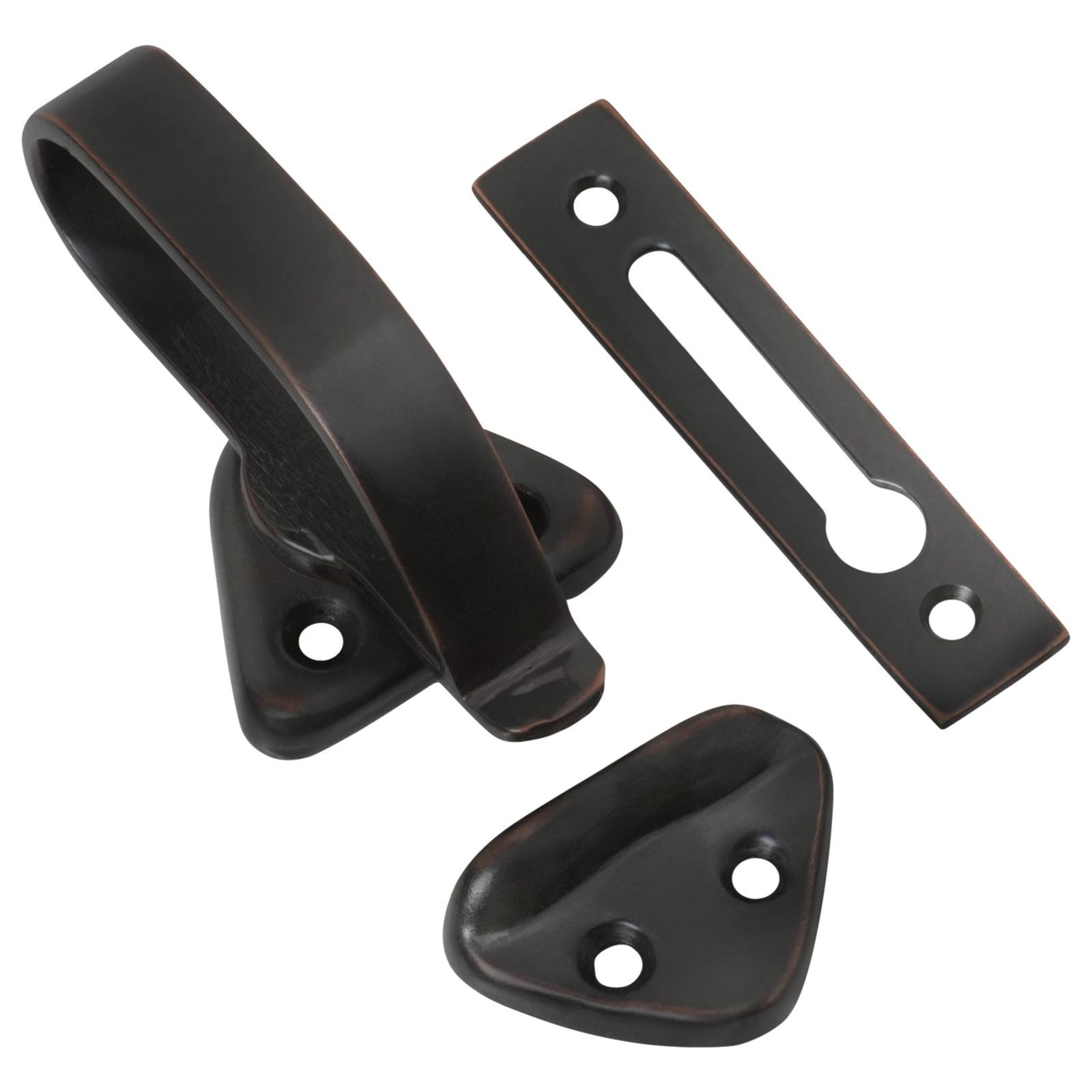 Hopper Window Catch, Antique Copper