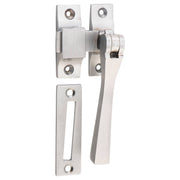 Square Casement Fastener, Satin Chrome