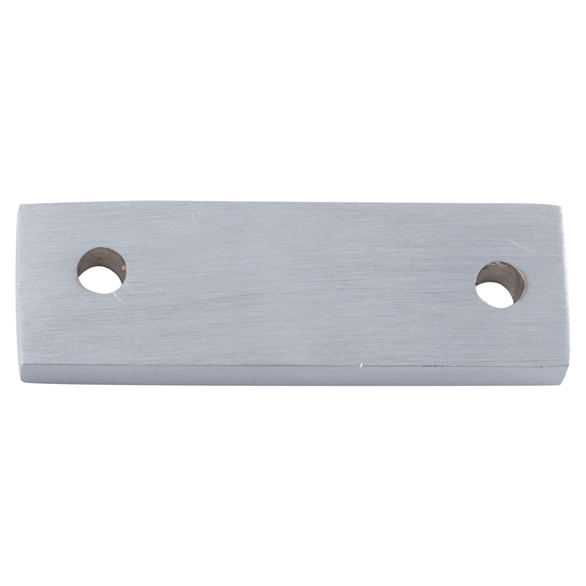 Adaptor Plate for Square Fastener, Satin Chrome