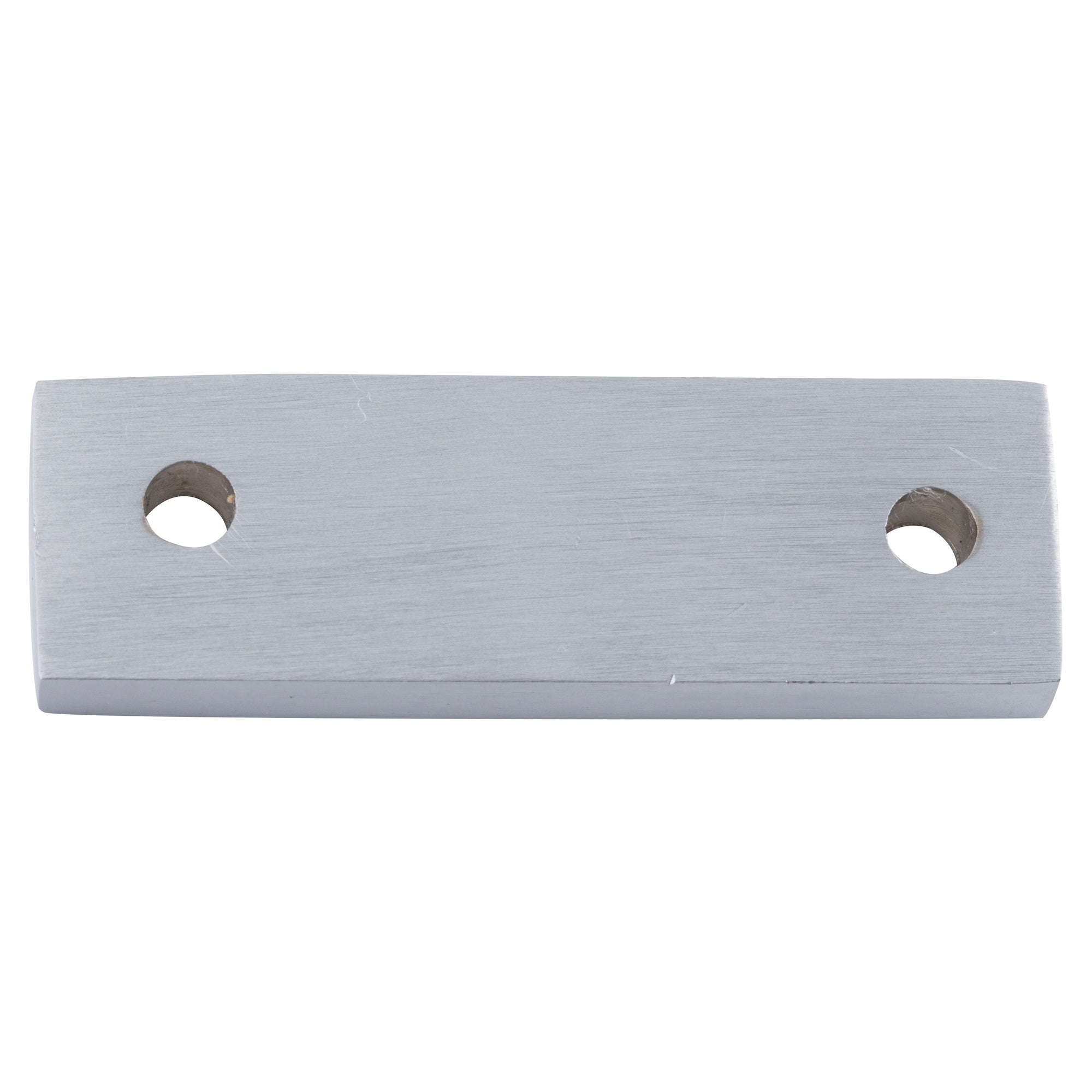 Adaptor Plate for Square Fastener, Satin Chrome