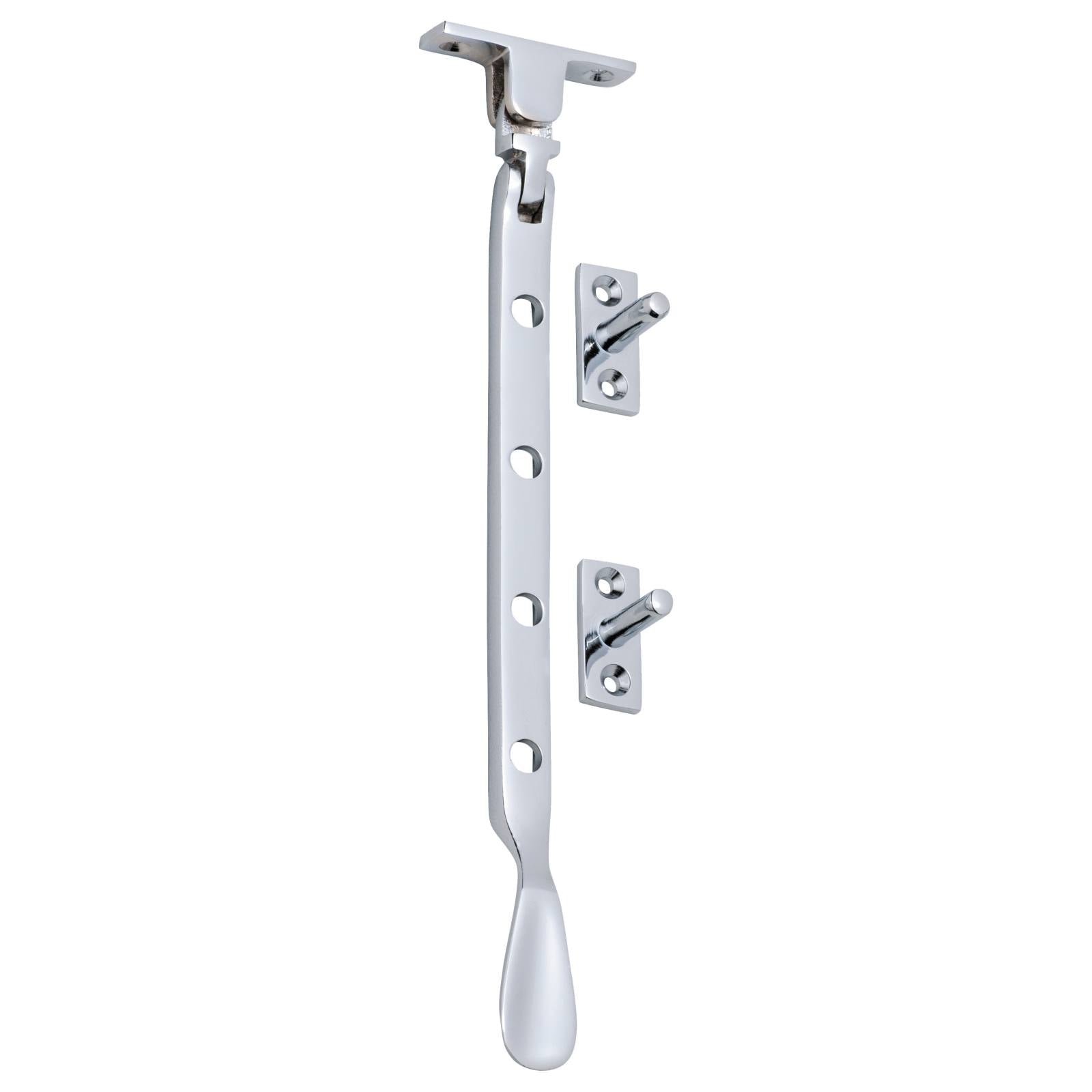 Small Sill Mount Casement Stay, Chrome