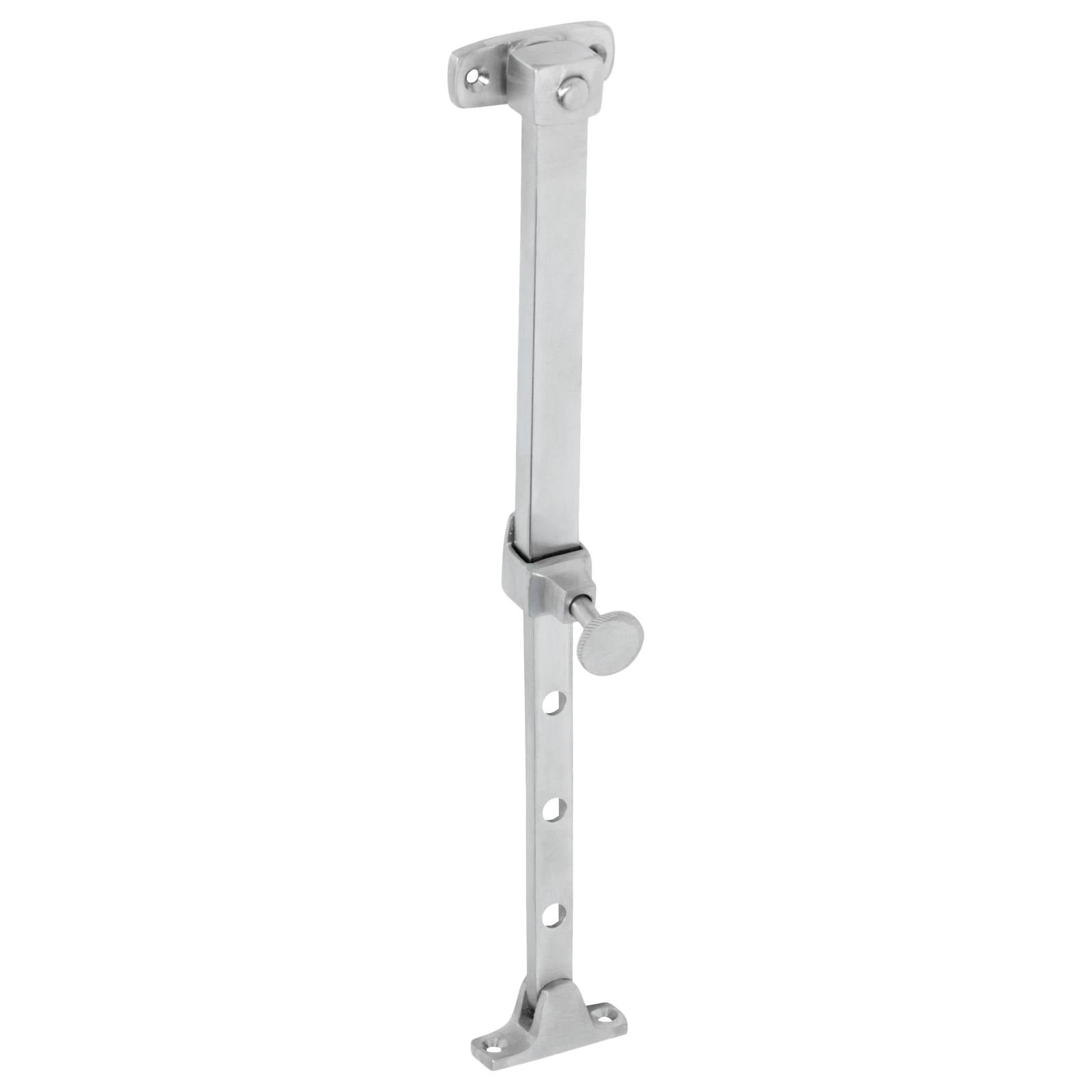 Telescopic Window Stay, Satin Chrome