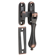 Teardrop Casement Fastener, Antique Copper