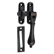 Teardrop Casement Fastener w/Long Throw, A. Copper