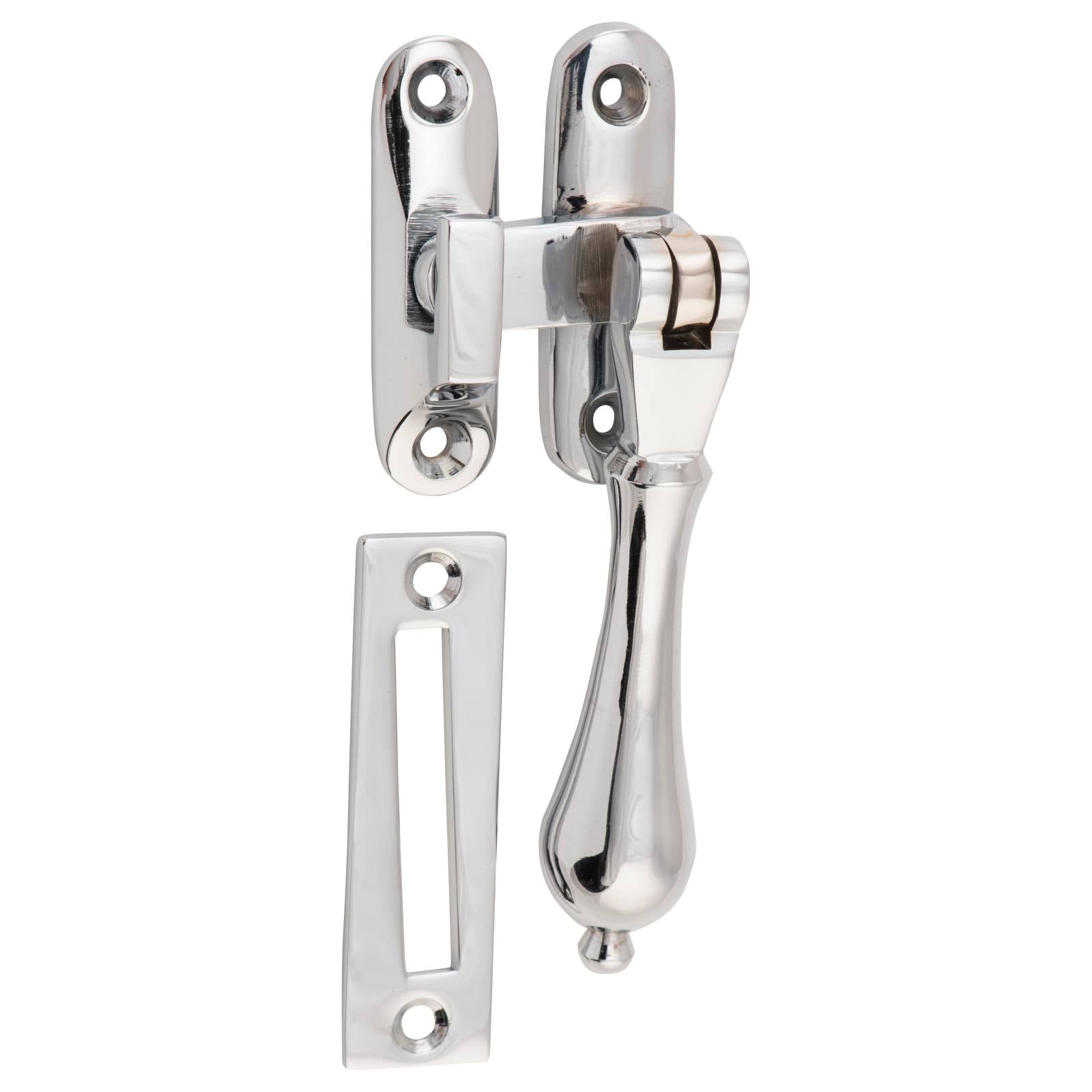 Teardrop Casement Fastener, Chrome