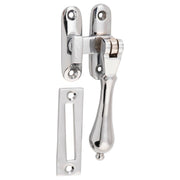 Teardrop Casement Fastener, Chrome