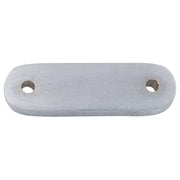 Adaptor Plate for Teardrop Fastener, Satin Chrome