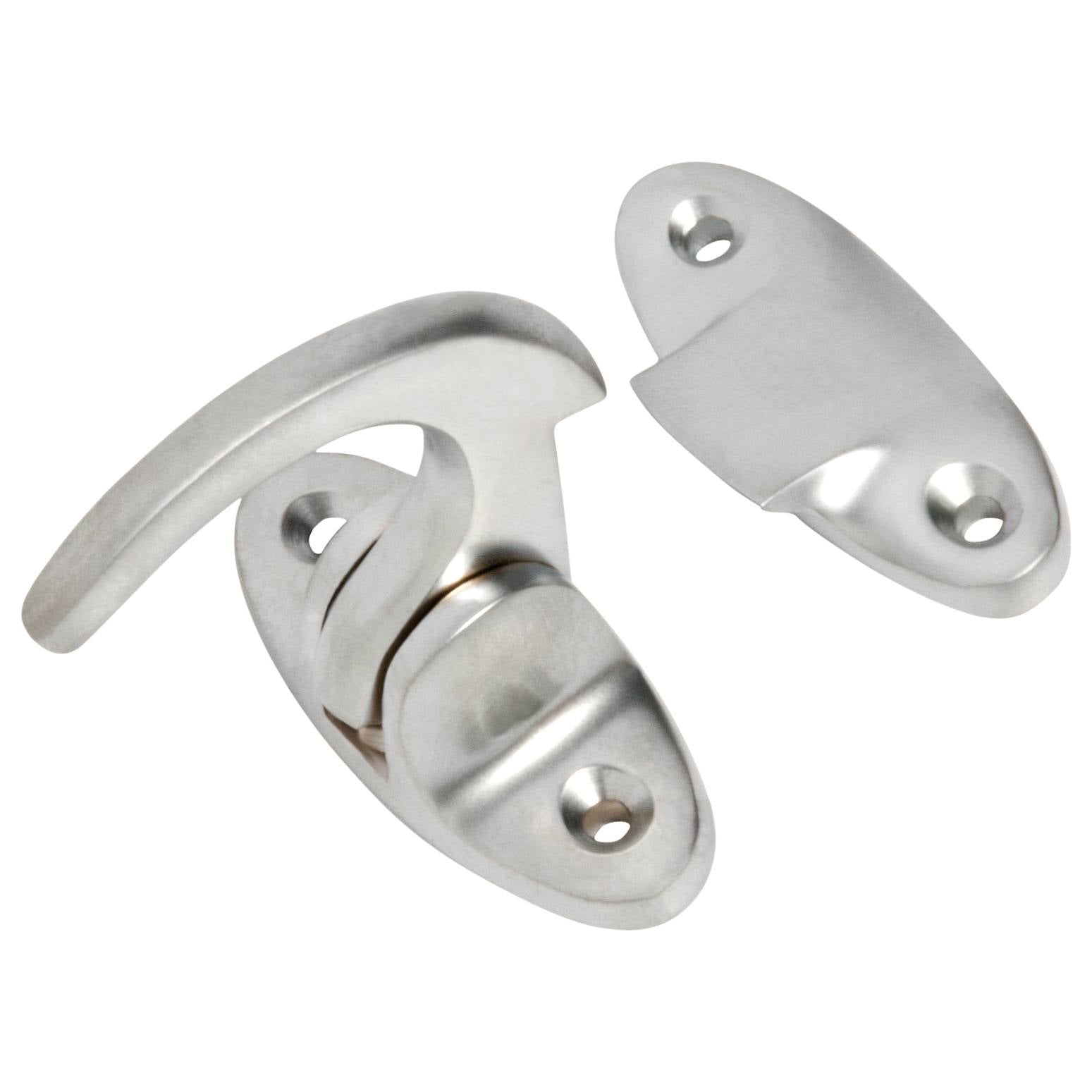 Window Spur Catch, Satin Chrome