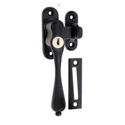 Locking Teardrop Casement Fastener (LH), A. Copper