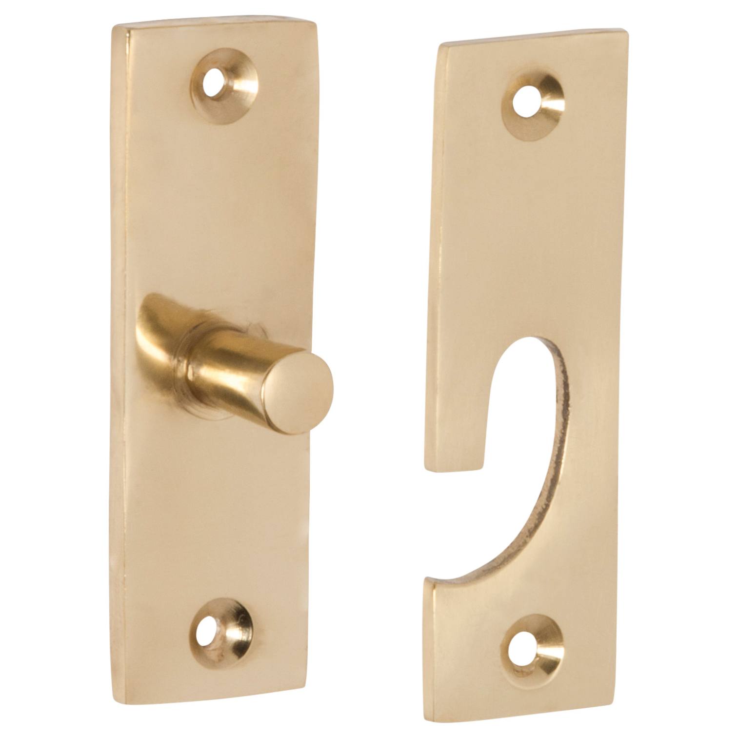 Fanlight Swivel, Polished Brass