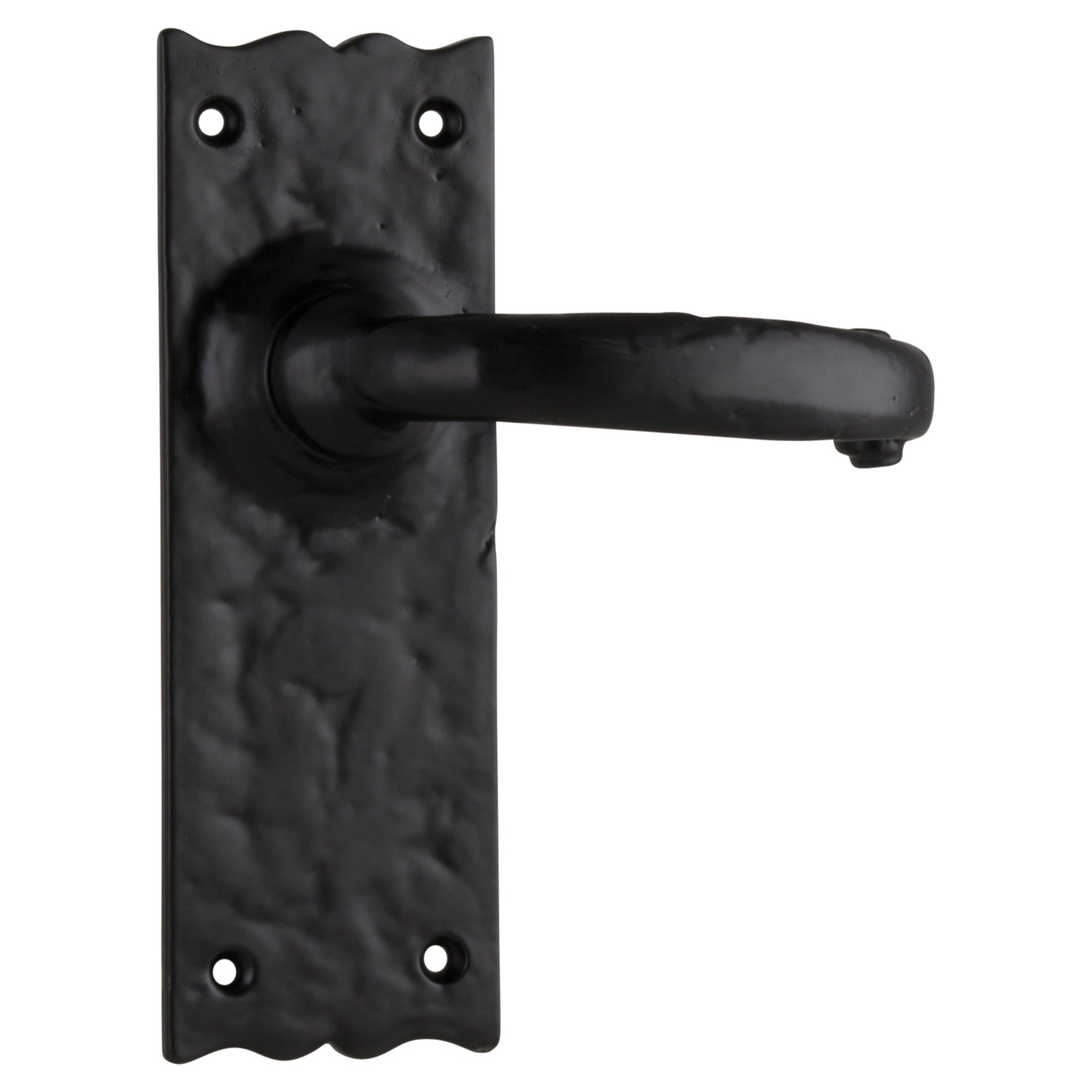 Gloucester Lever Latch Set, Matte Blk EOL, Matte Black Powder Coated