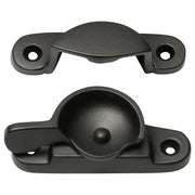 Basic Sash Fastener, Matte Blk