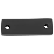 Adaptor Plate for Square Fastener, Matte Black