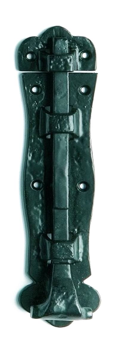 Gothic Door Bolt, Matte Blk