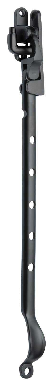Curved Sidemount Casement Stay, Matte Blk