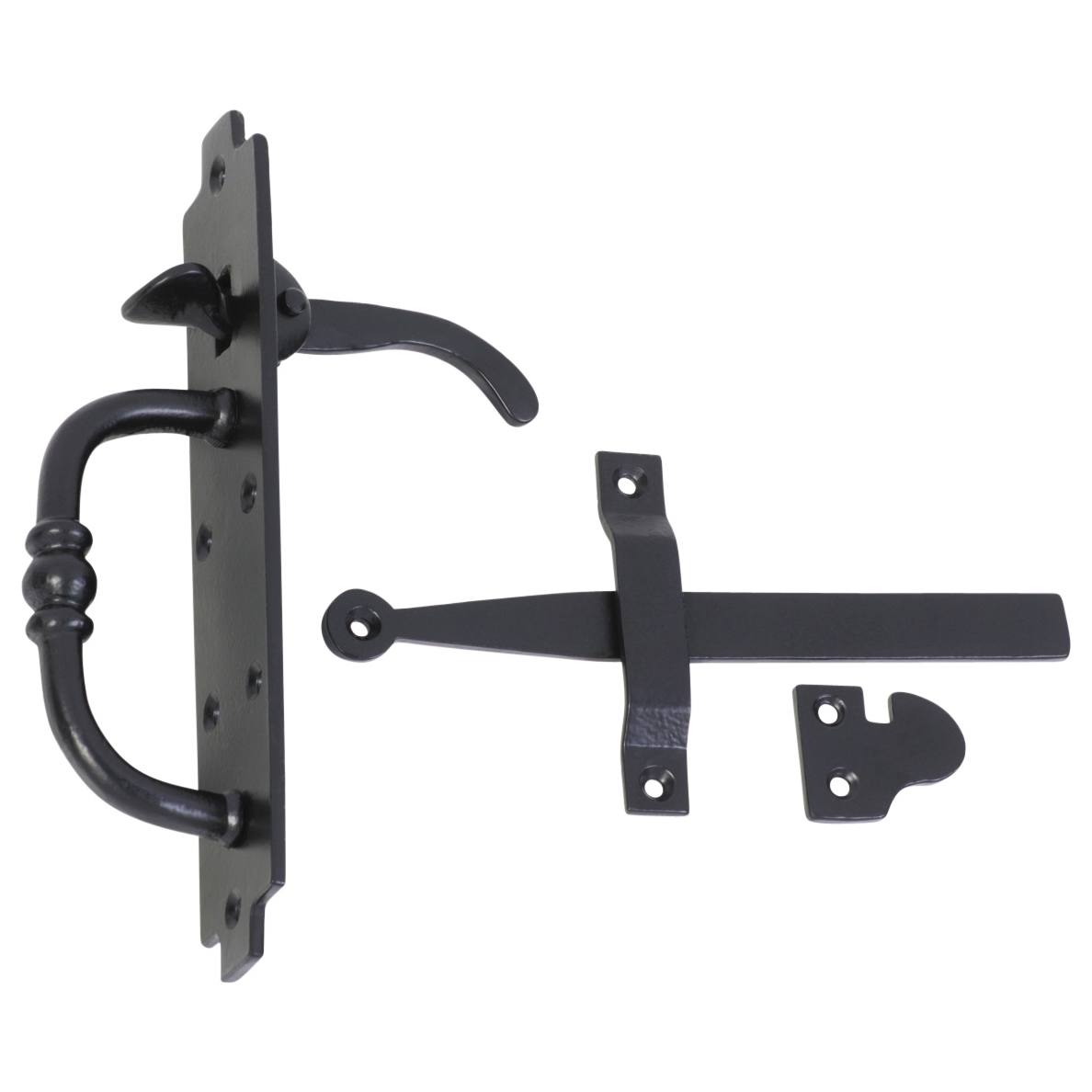 Suffolk Gate Latch, Matte Blk