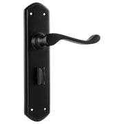 Windsor Privacy Lever Set, Matte Black