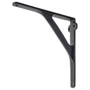 13x13cm Plain Shelf Bracket, Matte Blk